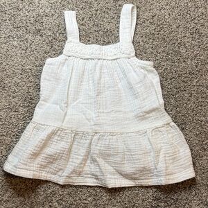 OshKosh - White Textured Tank Top